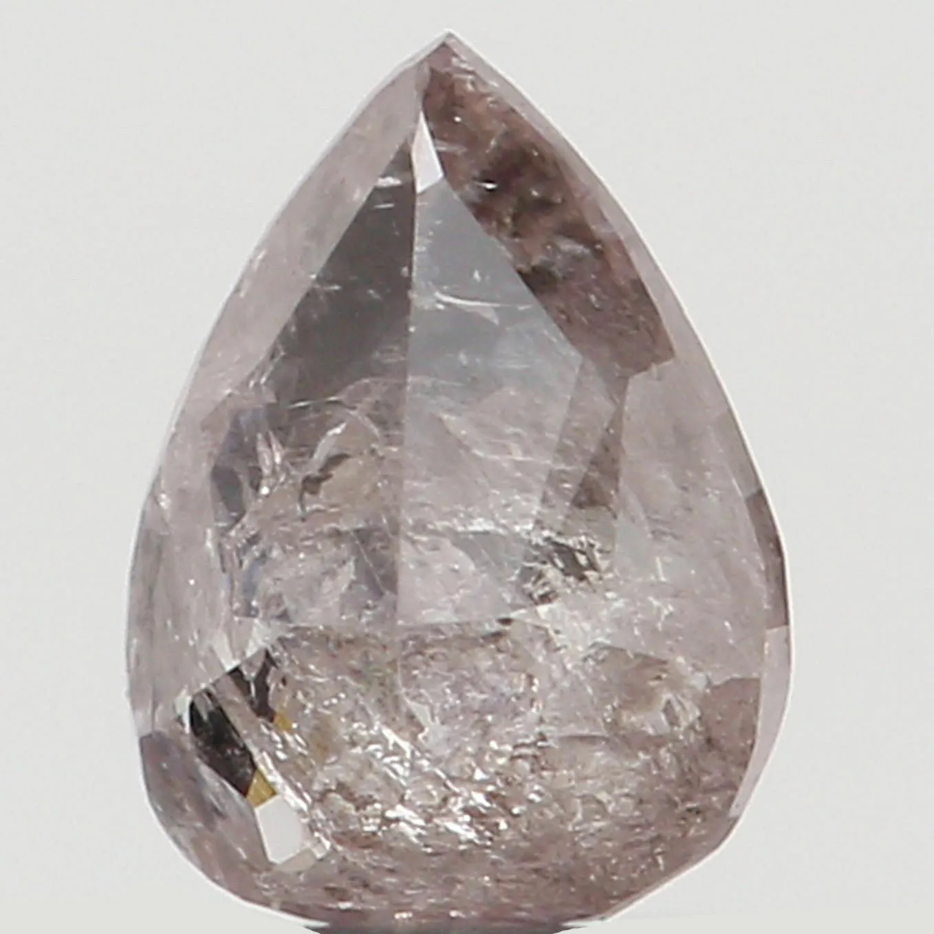 0.11 CT Natural Loose Diamond, Pear Diamond, Light Pink Diamond, Rustic Diamond, Pear Cut Diamond, Fancy Color Diamond L5147