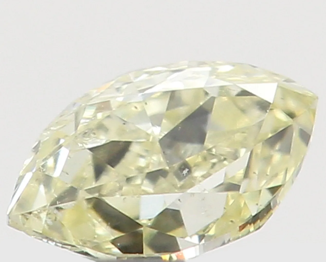 0.13 Ct Natural Loose Diamond, Marquise Diamond, Yellow Diamond, Marquise Cut Diamond, Polished Diamond, Rose Cut Diamond L4482