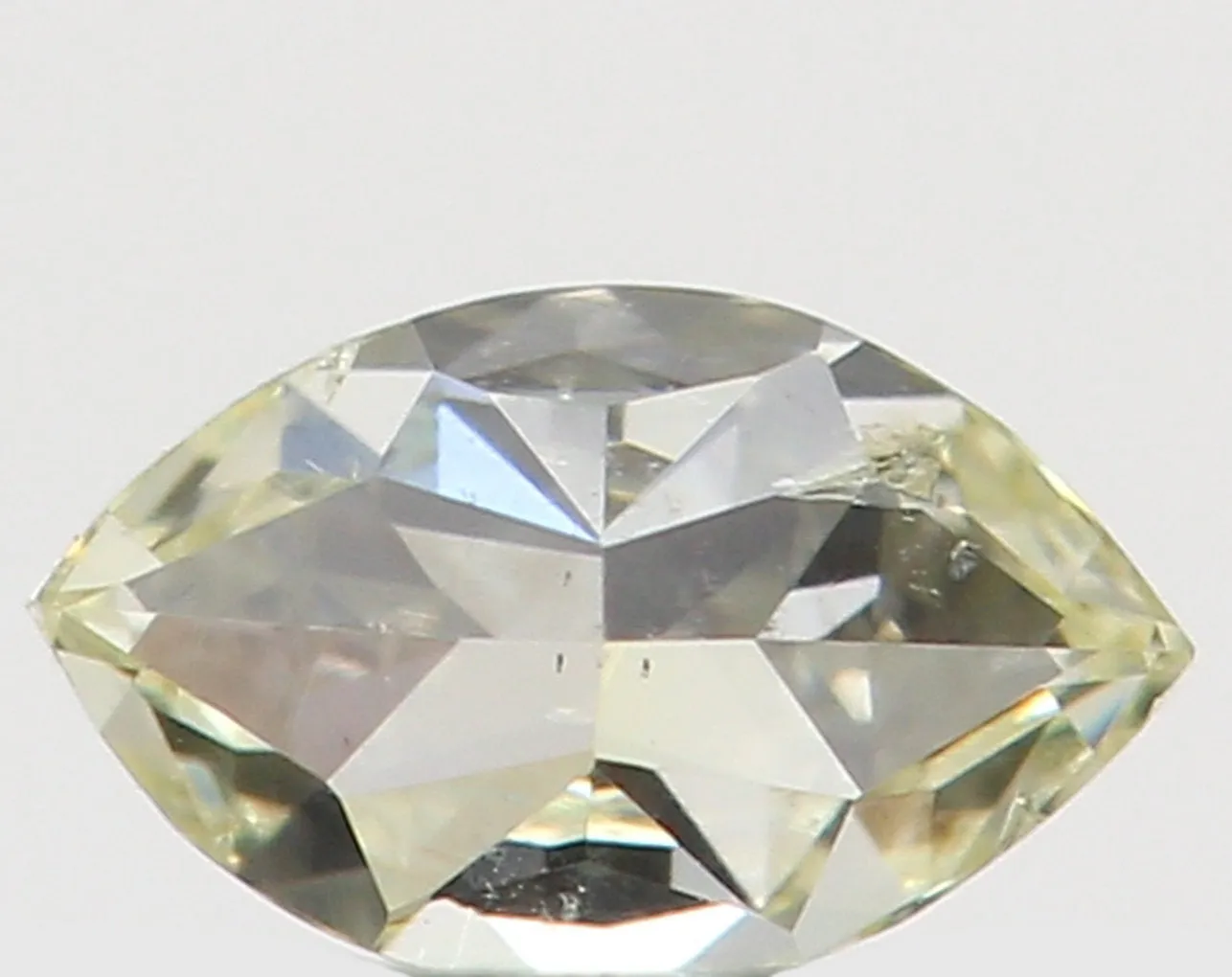 0.13 Ct Natural Loose Diamond, Marquise Diamond, Yellow Diamond, Marquise Cut Diamond, Polished Diamond, Rose Cut Diamond L4482