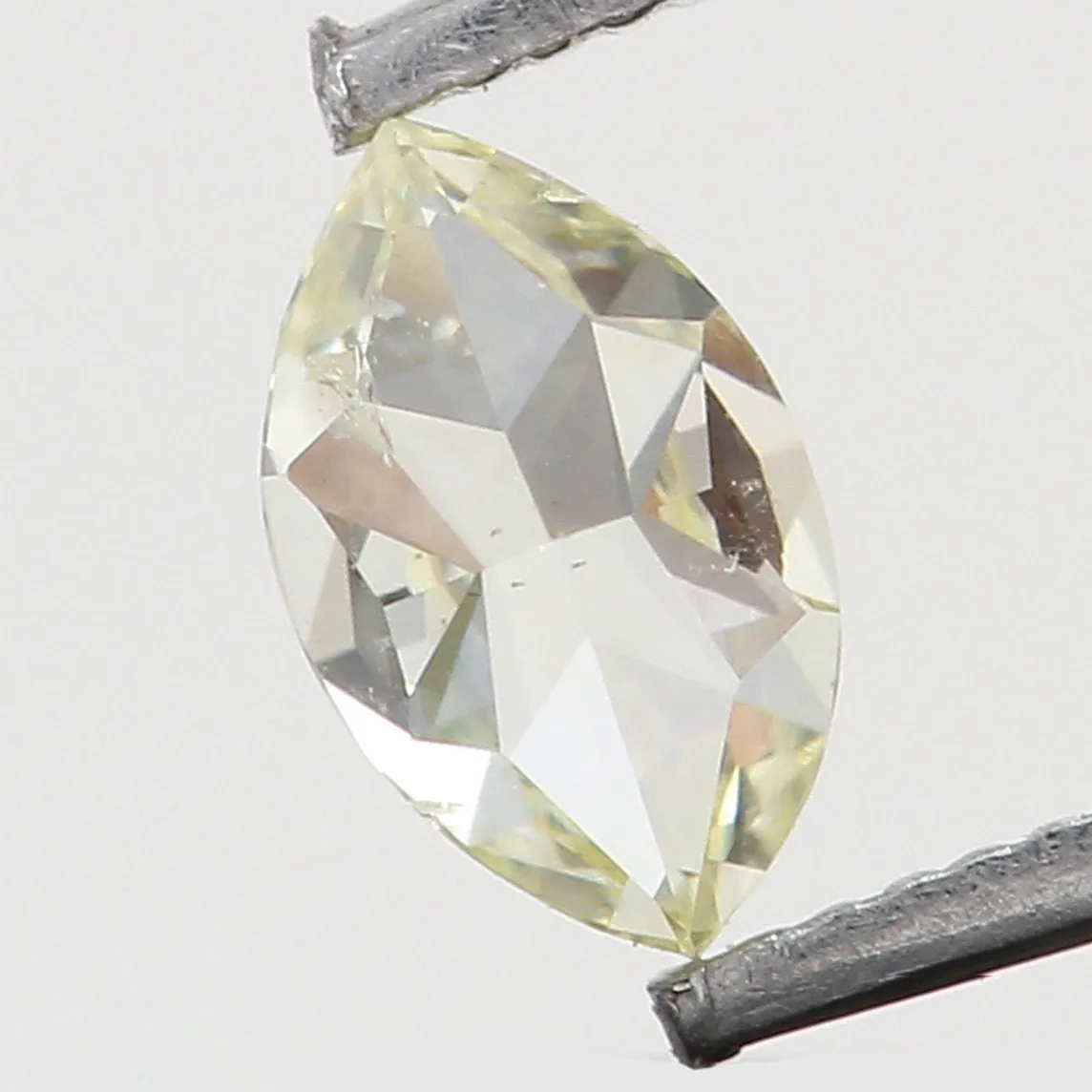 0.13 Ct Natural Loose Diamond, Marquise Diamond, Yellow Diamond, Marquise Cut Diamond, Polished Diamond, Rose Cut Diamond L4482