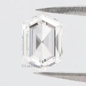 1.49 CT Hexagon Brilliant Cut Lab Grown Diamond Lab Created Loose Diamond Hexagon CVD Diamond Lab Made Hexagon for Engagement Ri