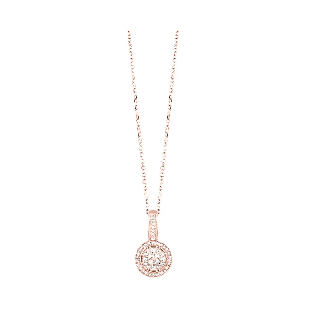 14KT ROSE GOLD DIAMOND (1/6CTW) PENDANT