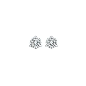 14KT WHITE GOLD DIAMOND (1/10 CTW) EARRING