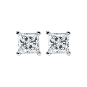 14KT WHITE GOLD DIAMOND (2CTW) EARRING