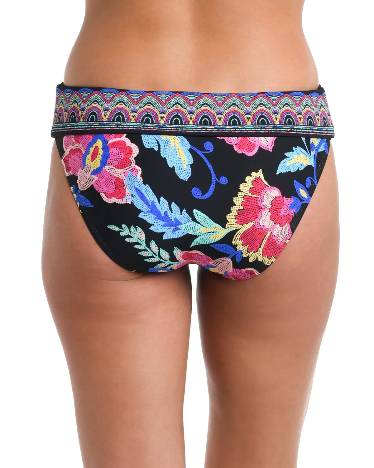 2024 La Blanca Midnight Magic Banded Hipster Bottom - Lb4bp95