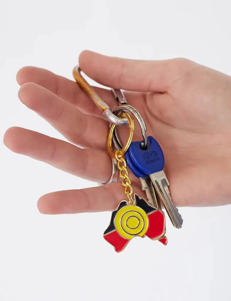 ABORIGINAL LAND KEYRING