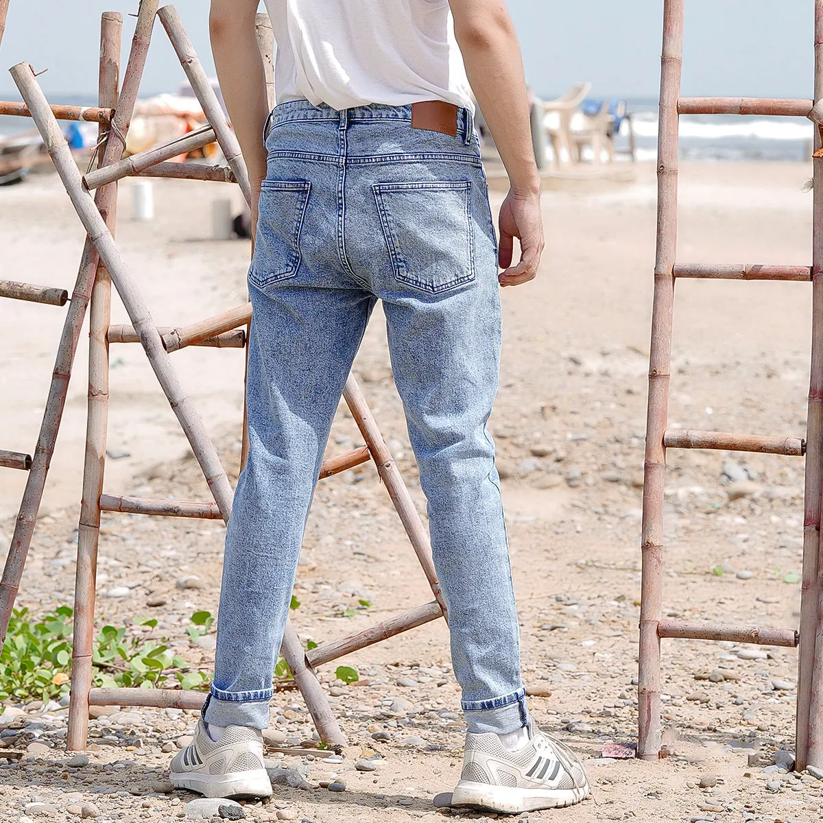 Acid Wash Jeans  (Skinny Fit)