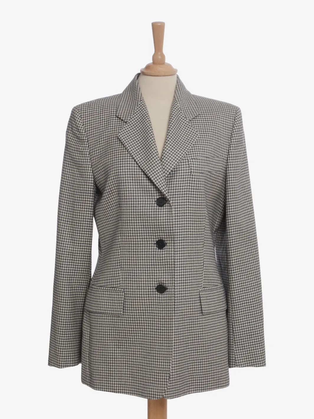 Antonio Fusco Cashmere Vichy Blazer