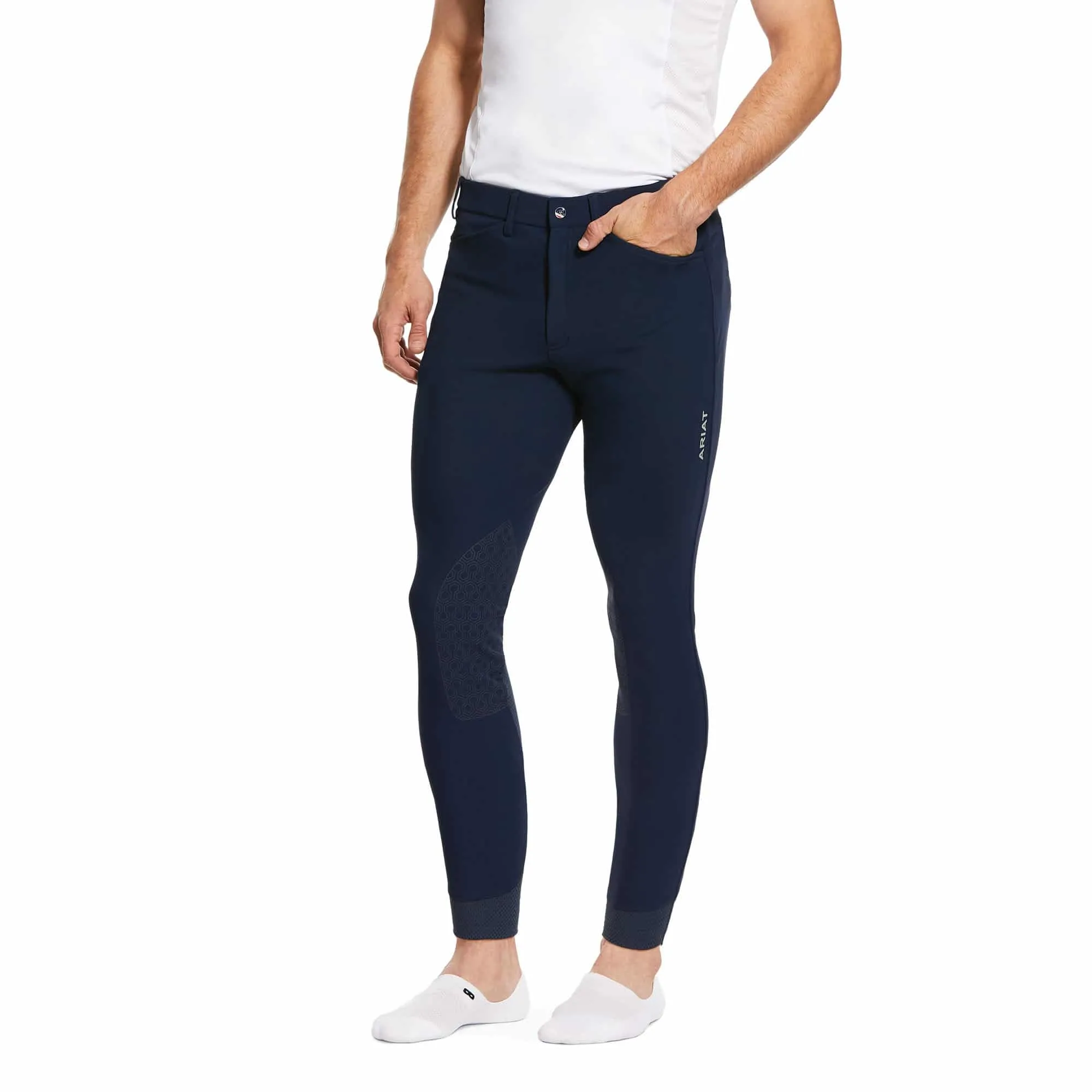 Ariat Men’s Tri Factor Knee Patch Breeches | Ingatestone Saddlery