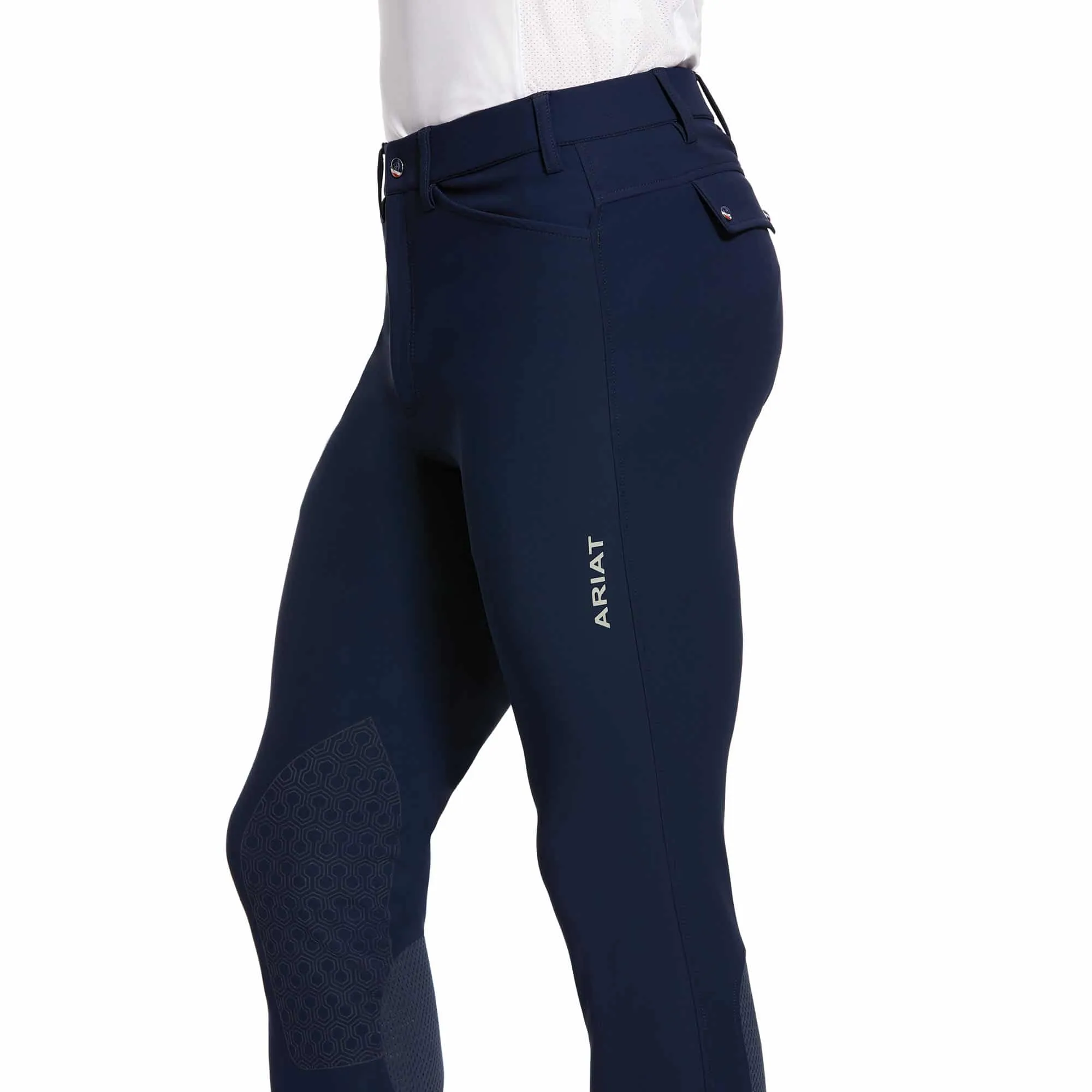 Ariat Men’s Tri Factor Knee Patch Breeches | Ingatestone Saddlery