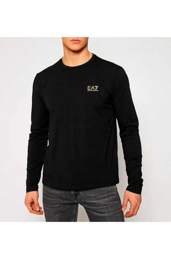 Armani EA7 Core ID L/S Tee Gold