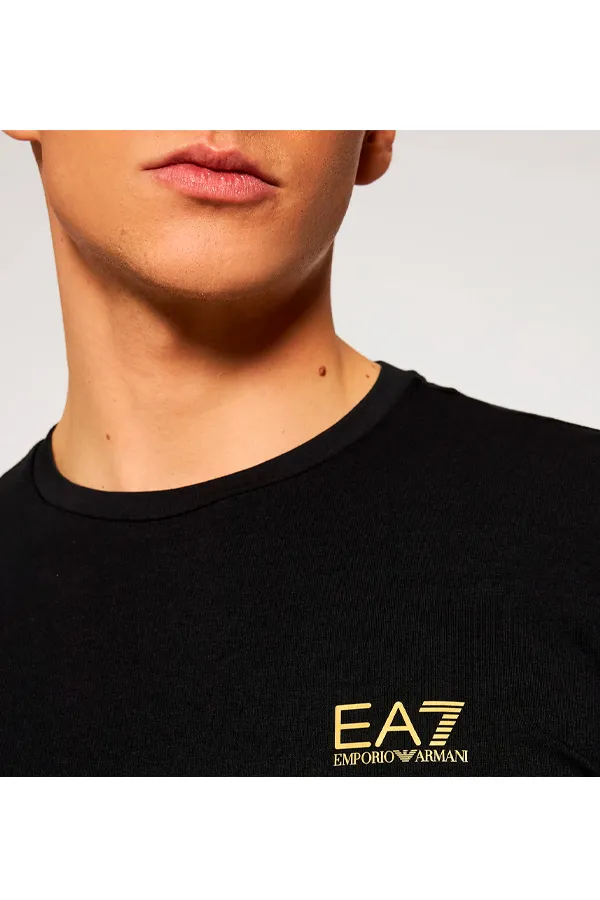 Armani EA7 Core ID L/S Tee Gold