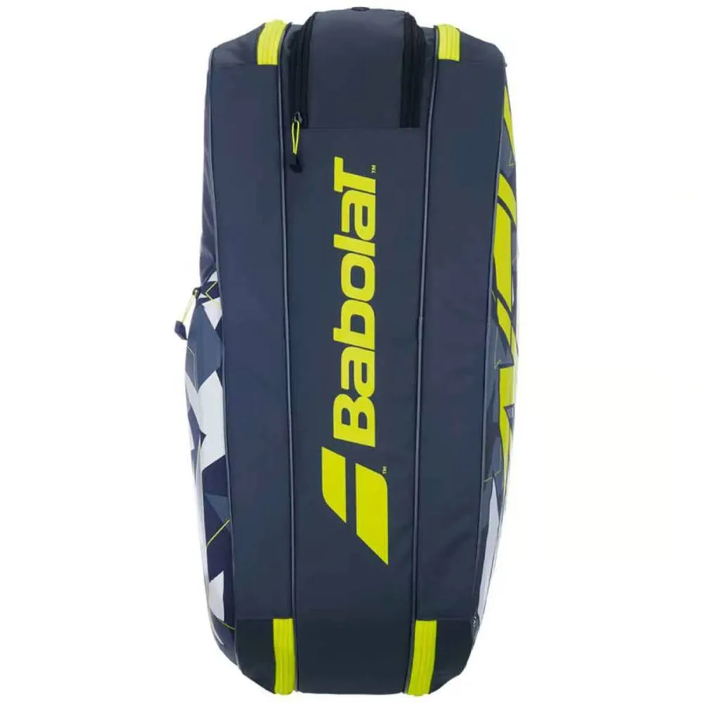 Babolat Pure Aero 6R Tennis Kit Bag (Grey/Yellow/White)