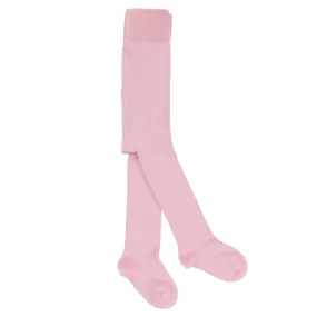 Baby Girls Pink Cotton Tights