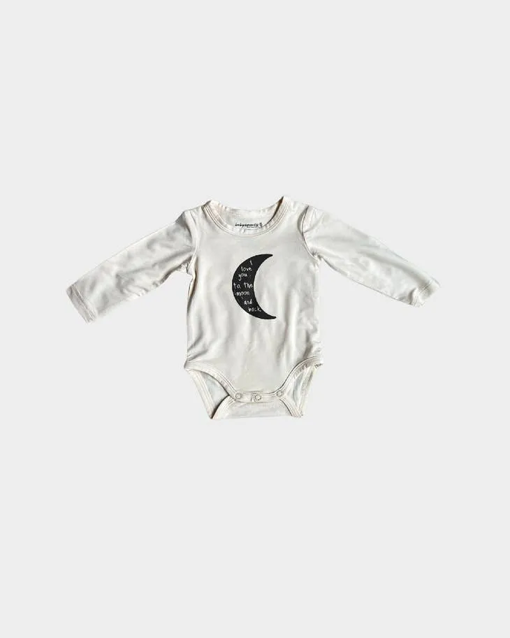 Babysprouts Longsleeve Bodysuit in Moon