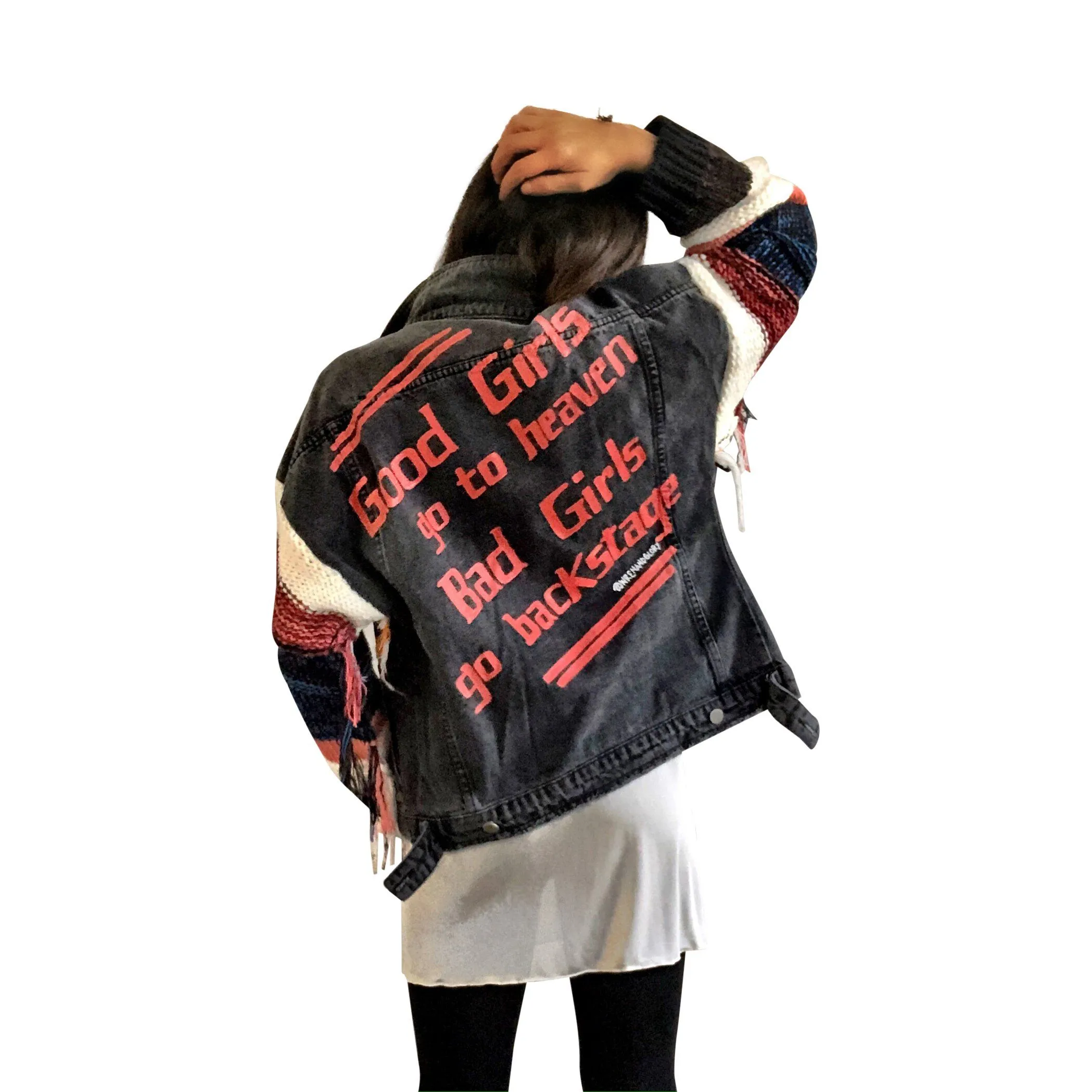 'BAD GIRLS' DENIM JACKET