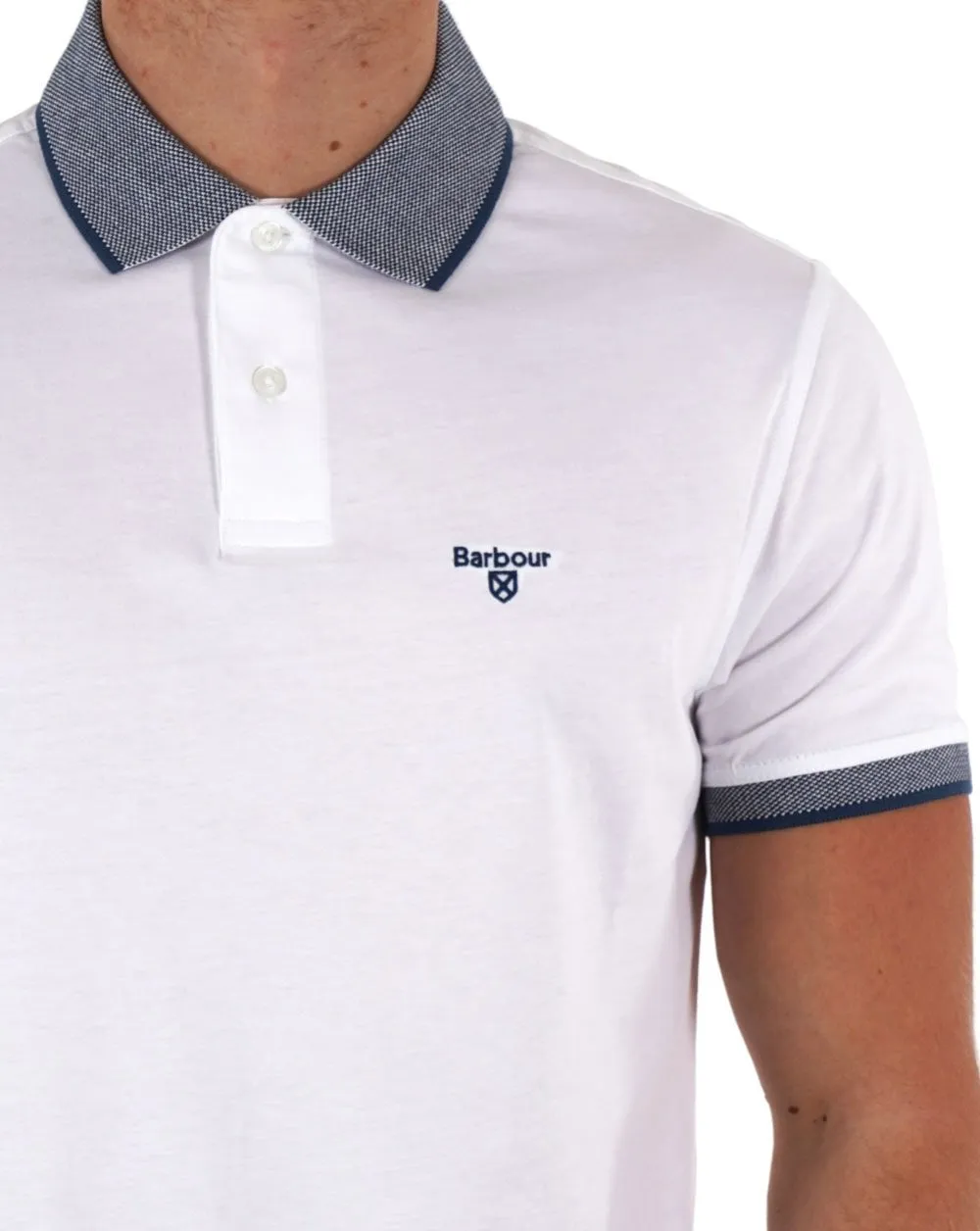 Barbour Cornsay Polo Shirt White