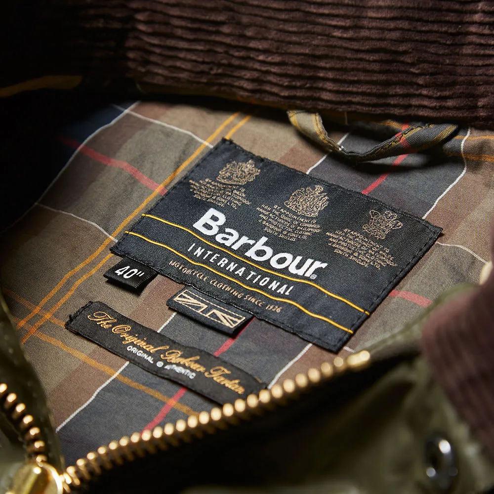 Barbour Japanese Vachetta SL International JacketOlive