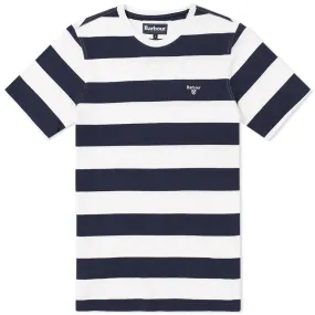 Barbour Nautical Bass Stripe TeeWhite