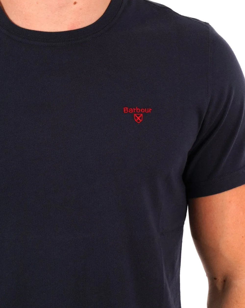 Barbour Sports T Shirt Navy