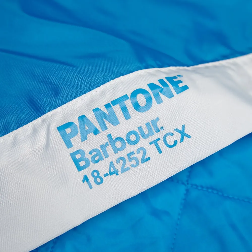 Barbour x Pantone Tony Heritage QuiltOcean