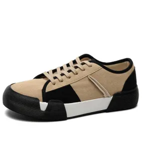 Black casual lace up shoe sneaker 2454