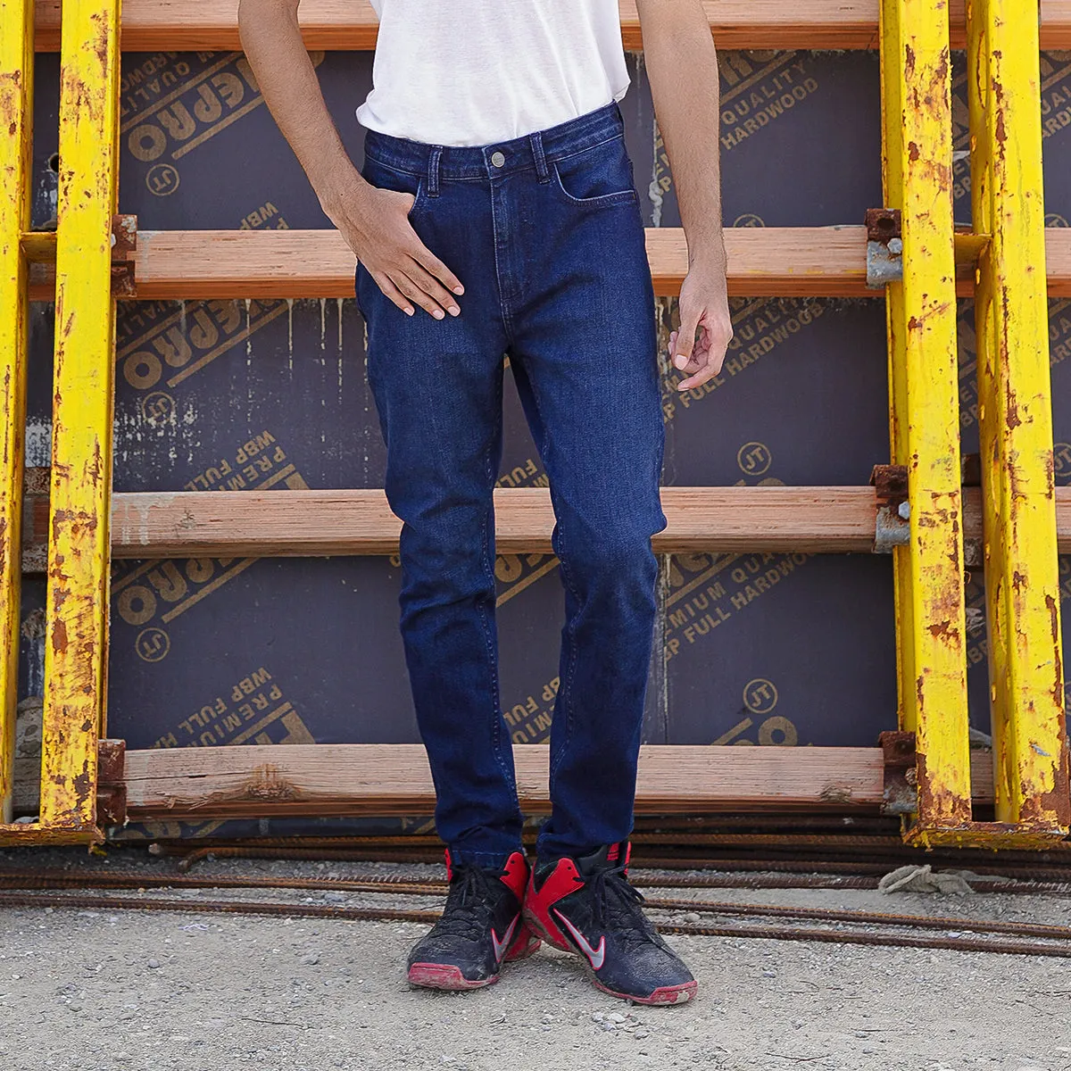 Blackish Blue Jeans (Skinny Fit)