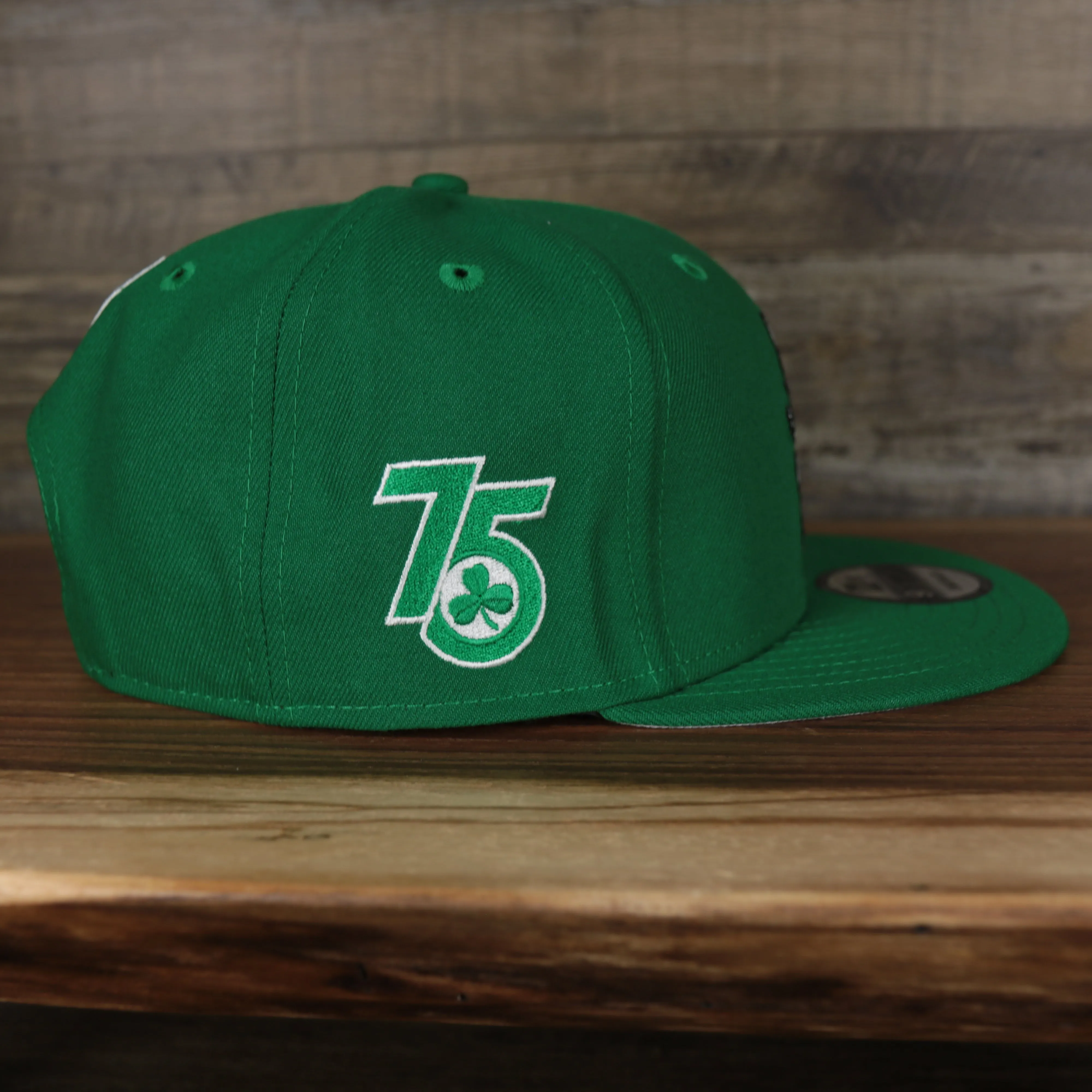 Boston Celtics 2021 City Edition Vintage Grey Bottom 9Fifty Snapback | Green