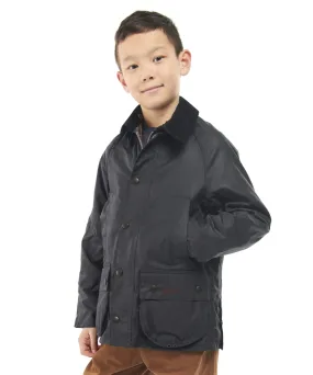 Boy's Barbour Classic Bedale Waxed Jacket, 10-15yrs