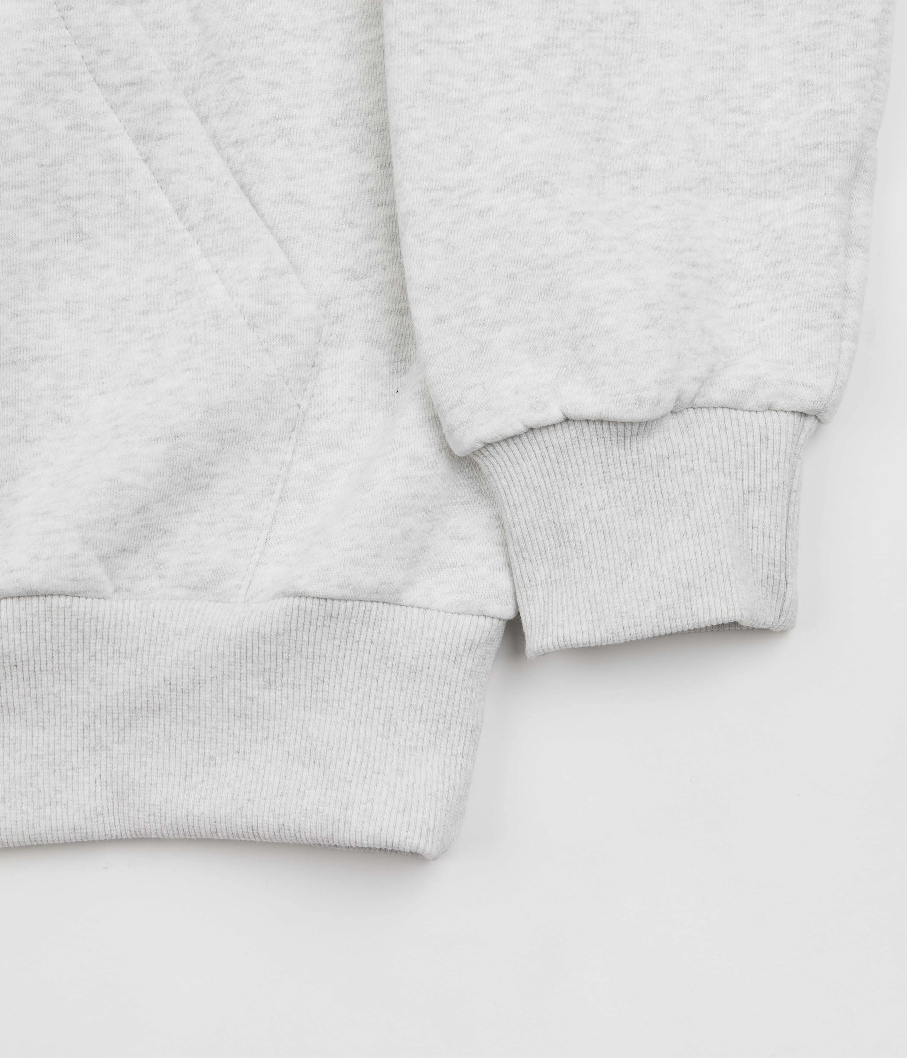 Butter Goods Running Logo Hoodie - Heather Grey