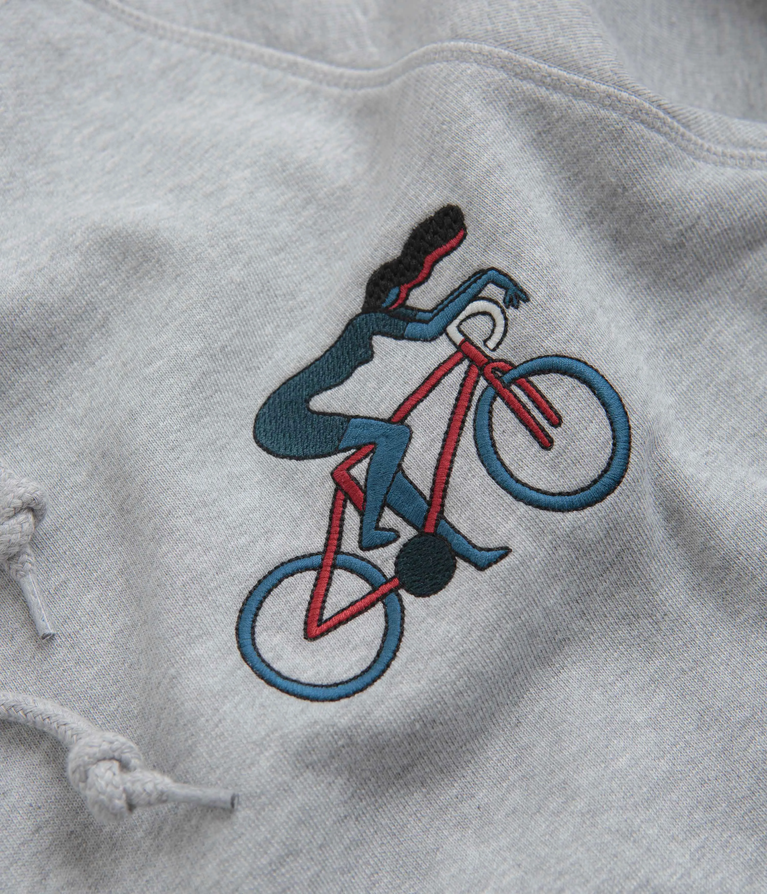 by Parra Cat Defense Hoodie - Heather Grey