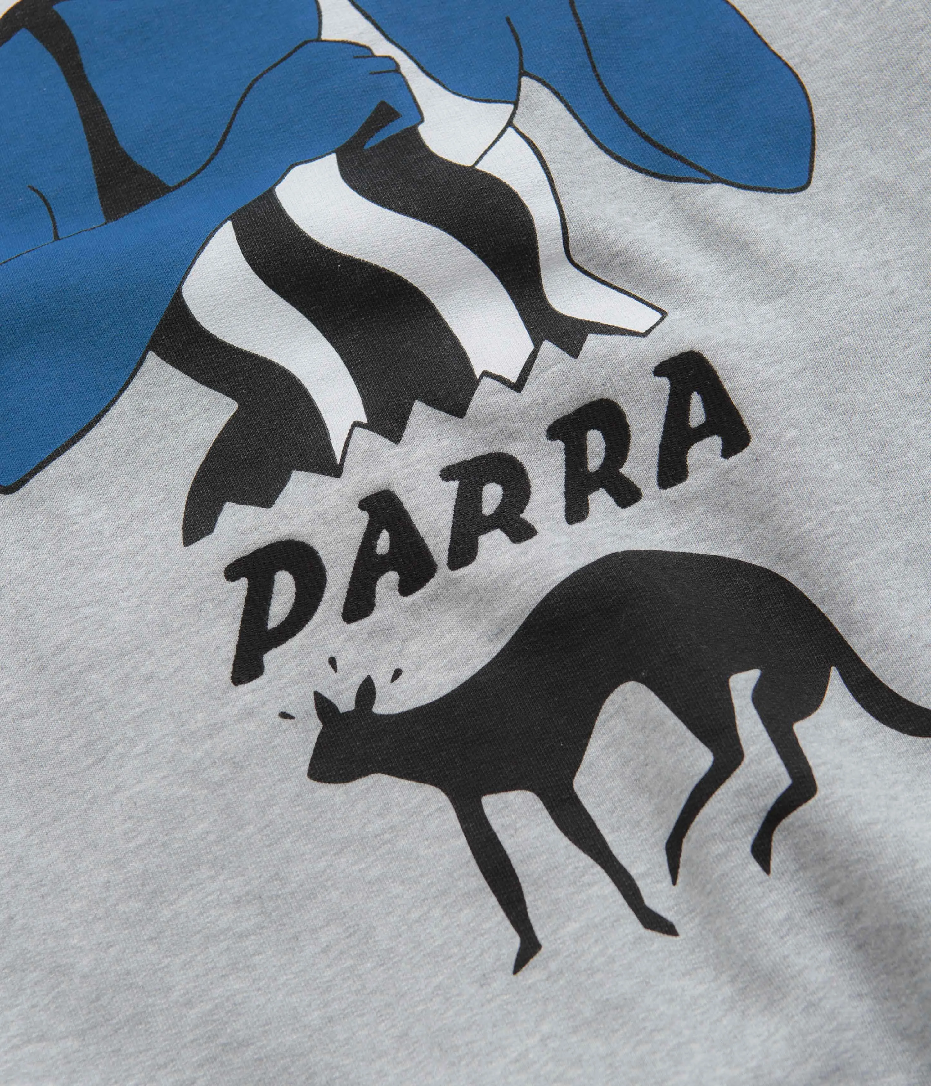 by Parra Cat Defense Hoodie - Heather Grey