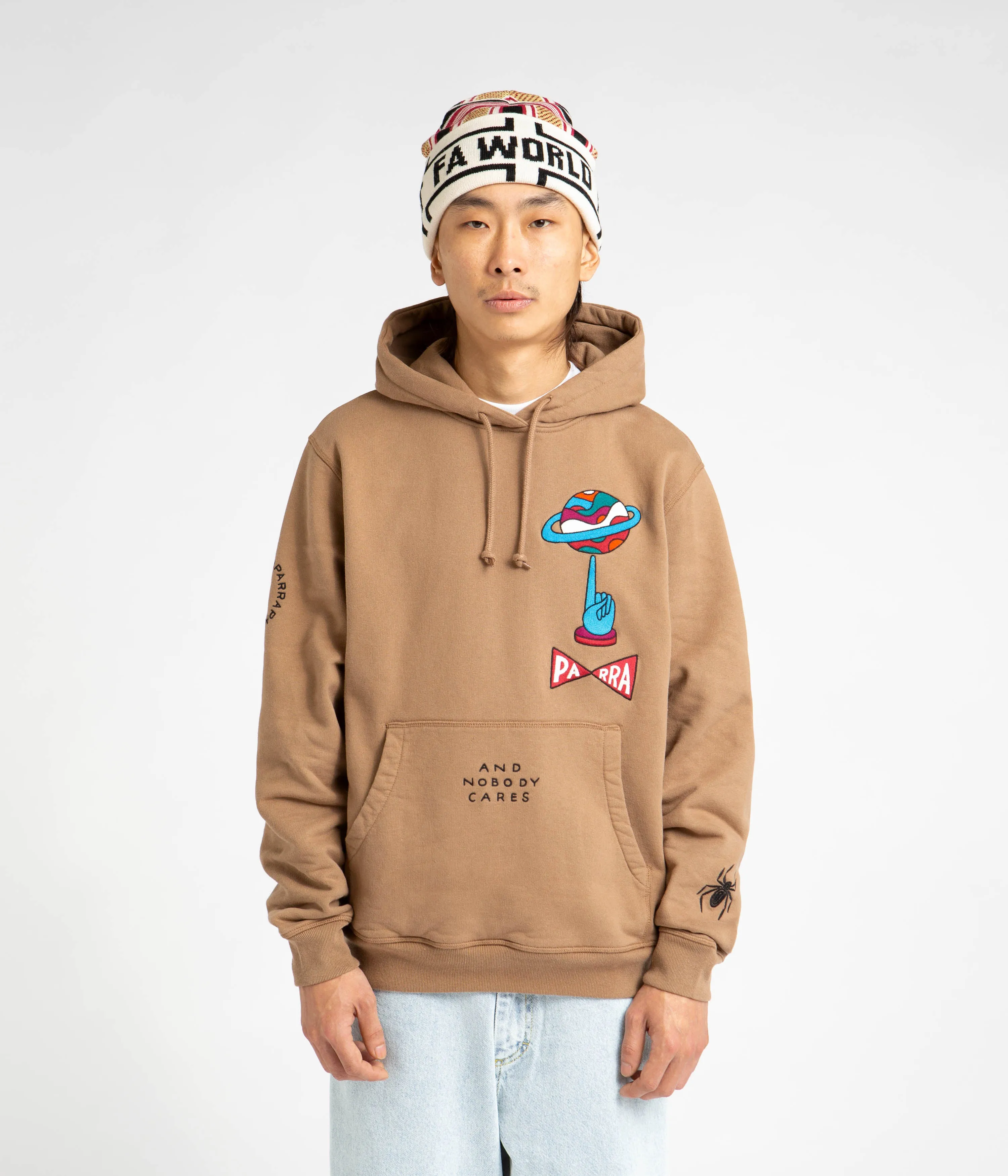 by Parra World Balance Hoodie - Camel