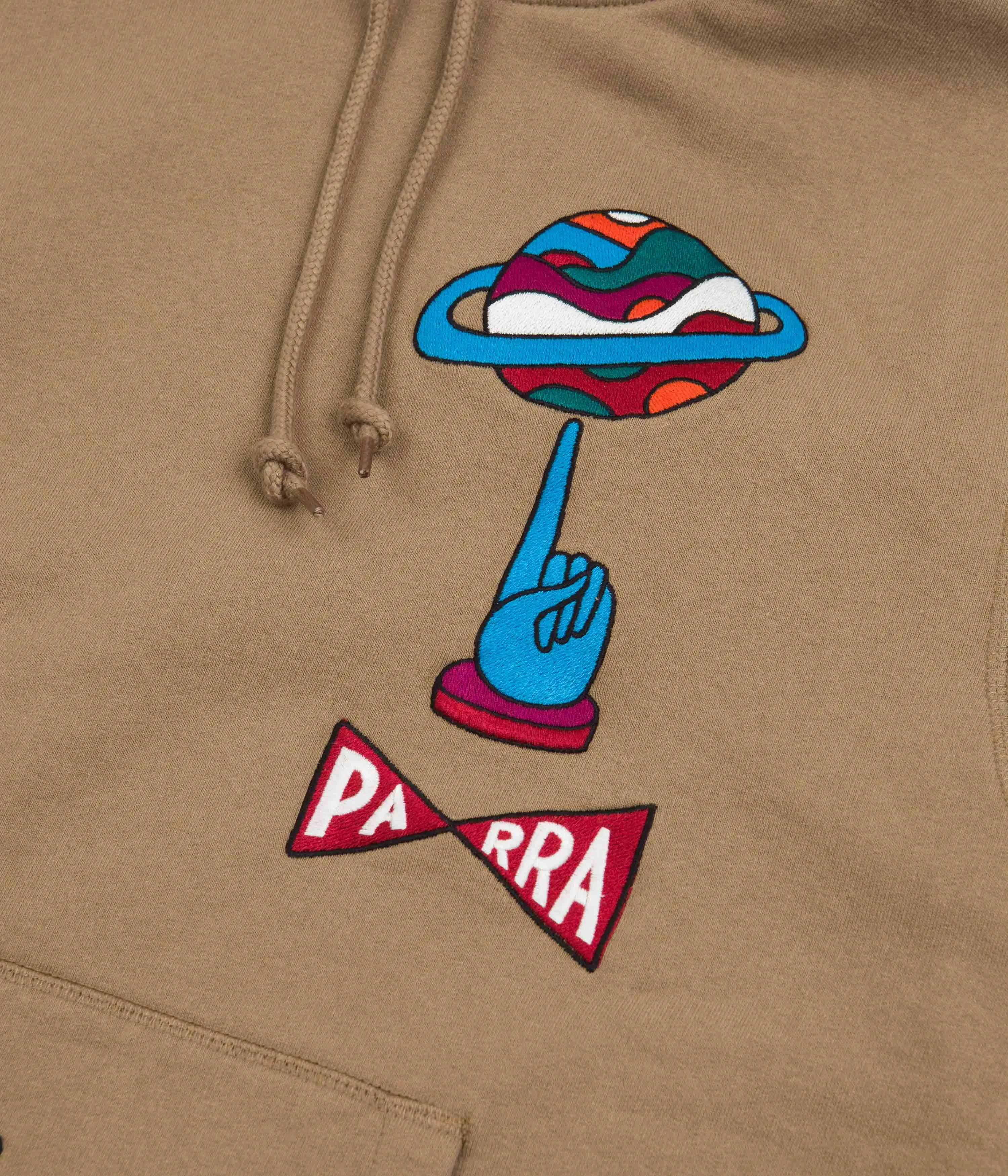 by Parra World Balance Hoodie - Camel