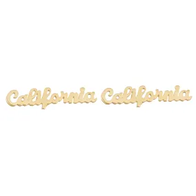 California Earrings