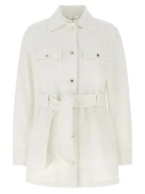 Capri Casual Jackets, Parka White