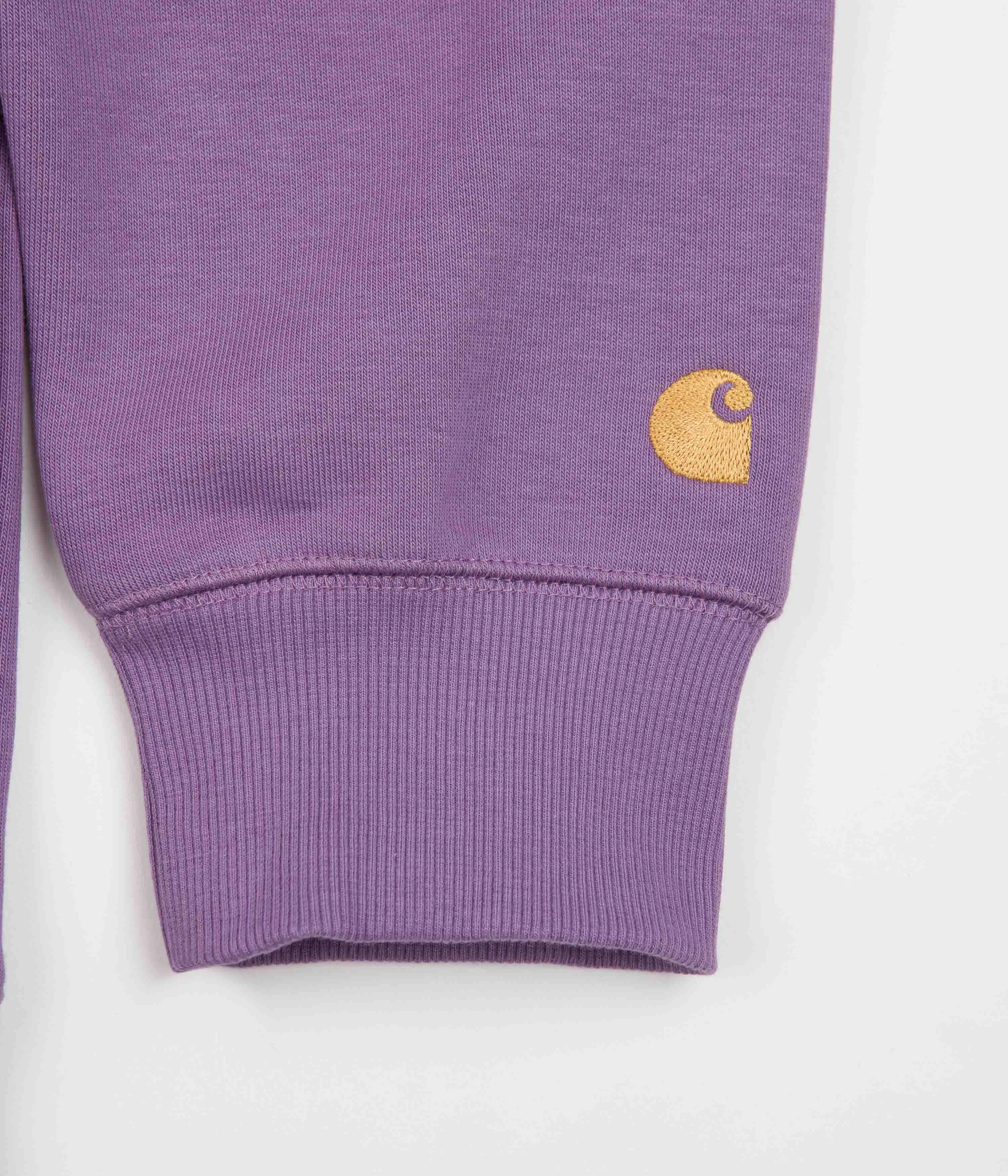 Carhartt Chase Hoodie - Violanda / Gold