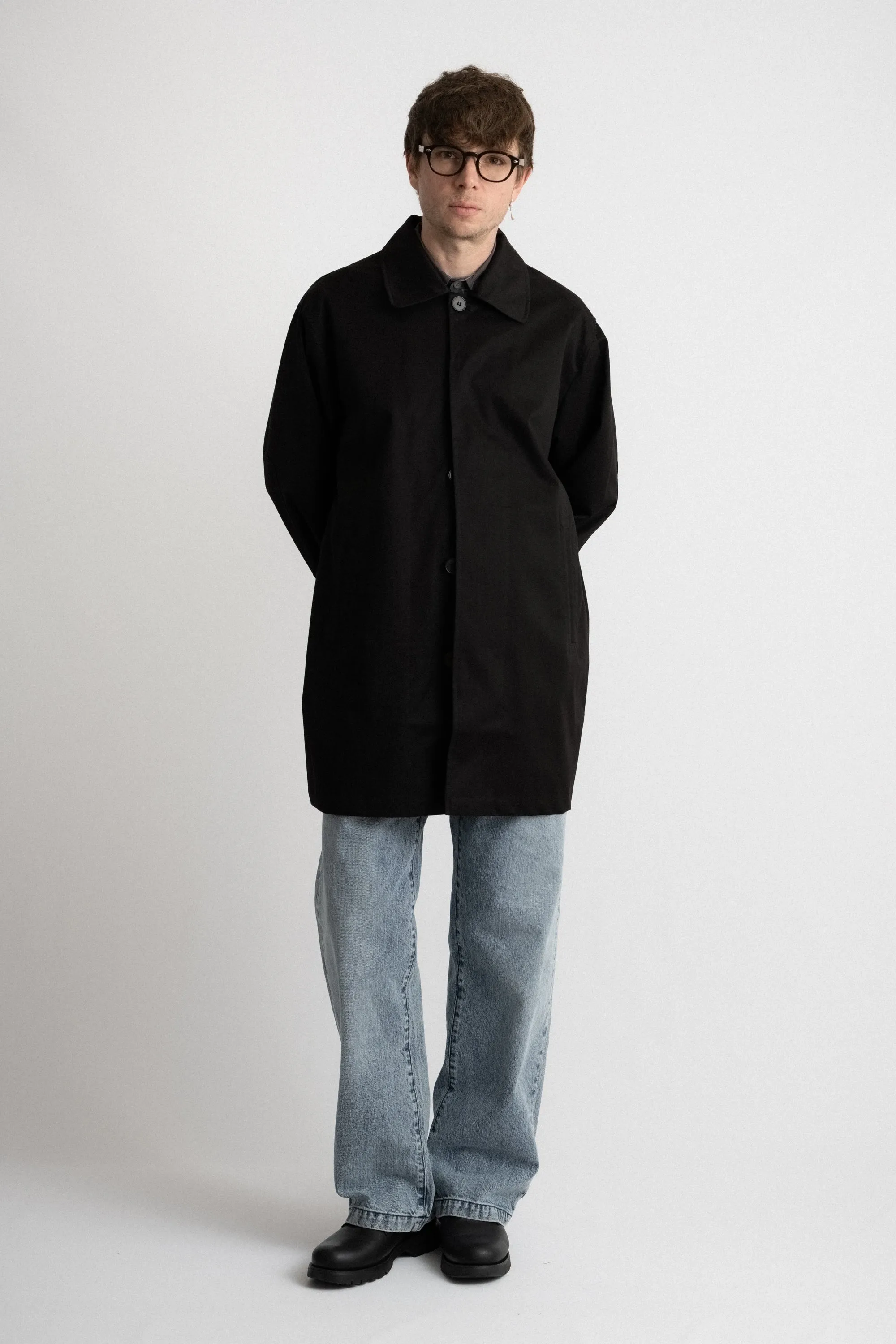 Carless Coat Black