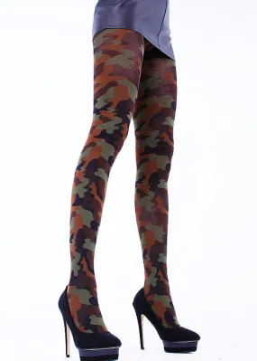 Cecilia de Rafael Camouflage Tights ()