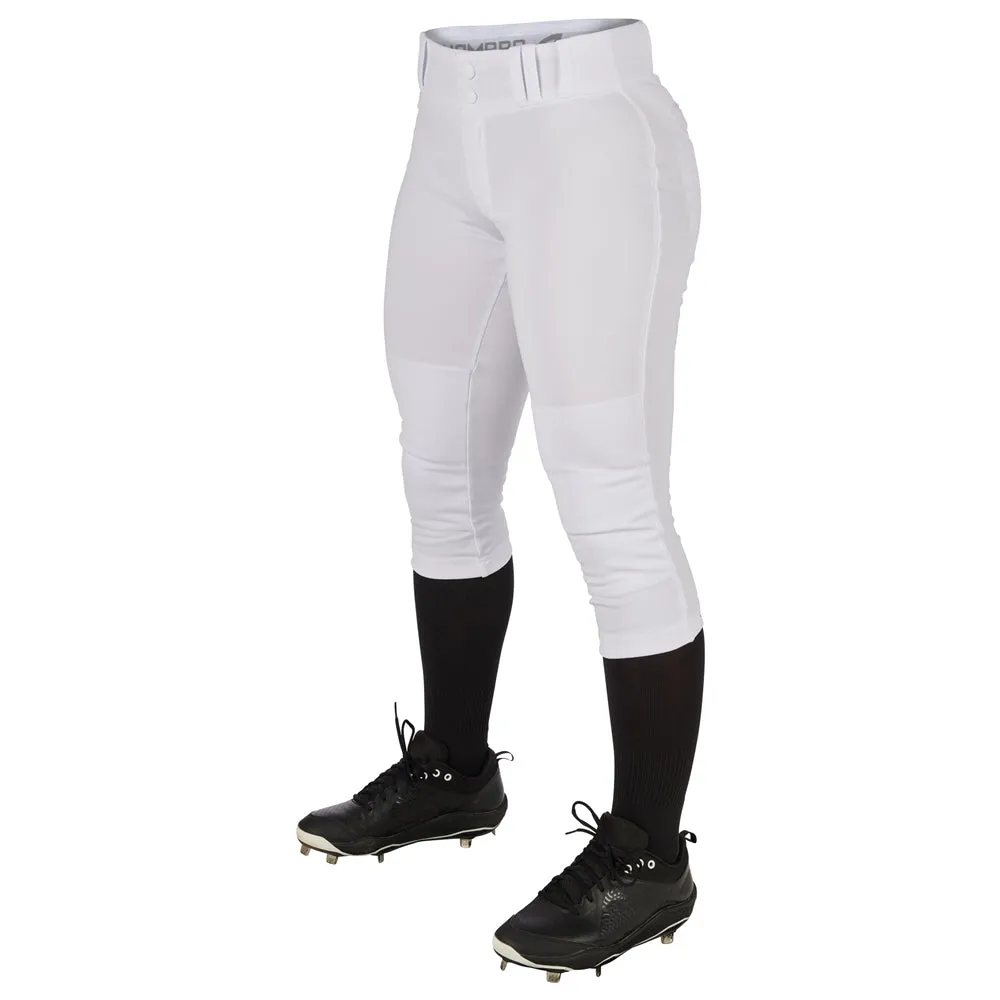 Champro Sports Women's Low Rise Tournament Fastpitch Softball Pants: BP11W