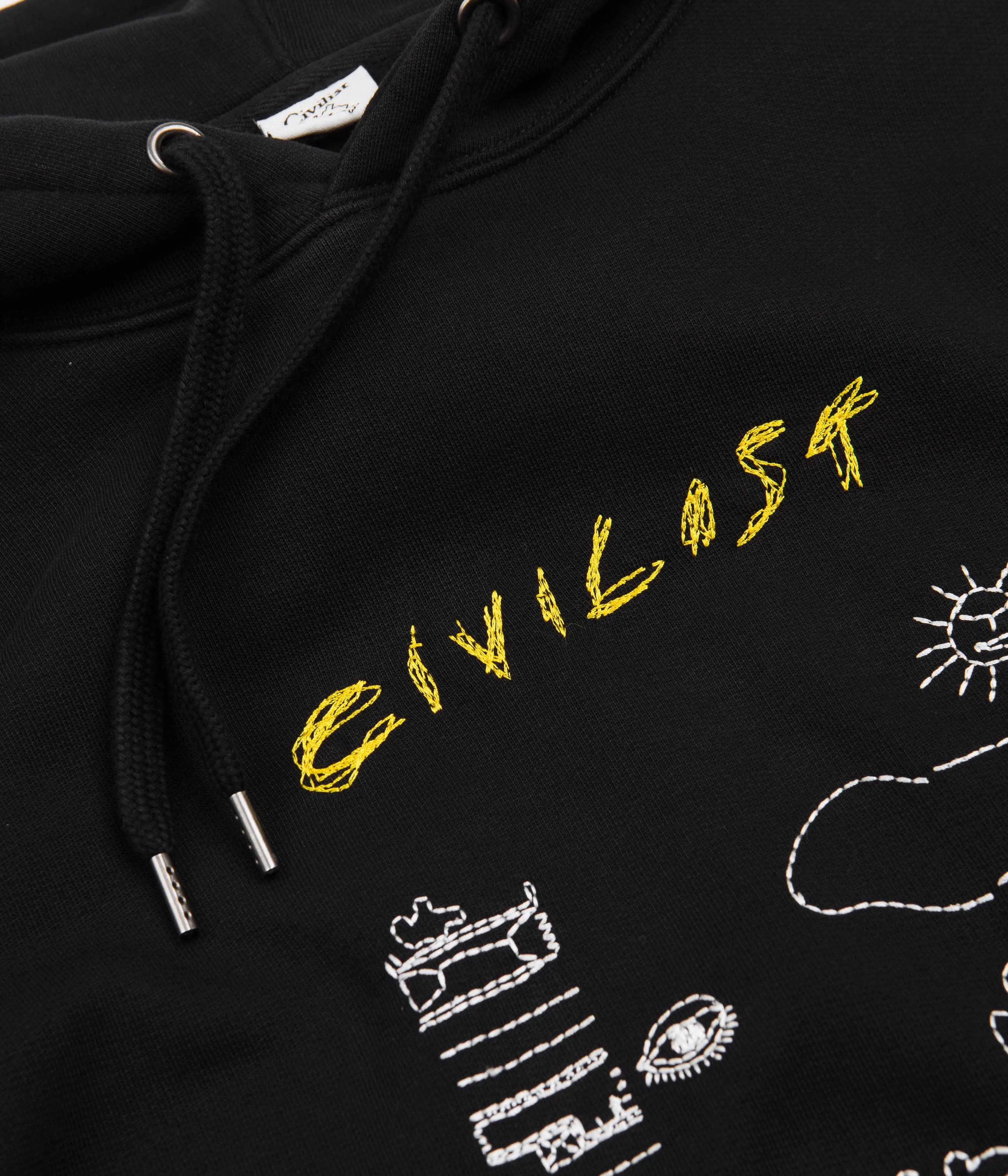 Civilist Corbusier Hoodie - Black