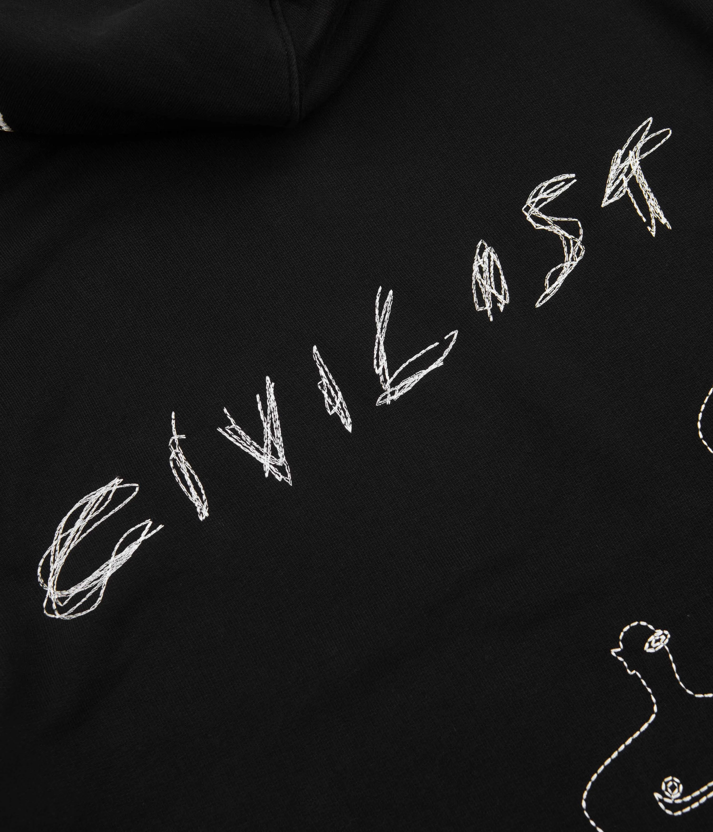 Civilist Corbusier Hoodie - Black