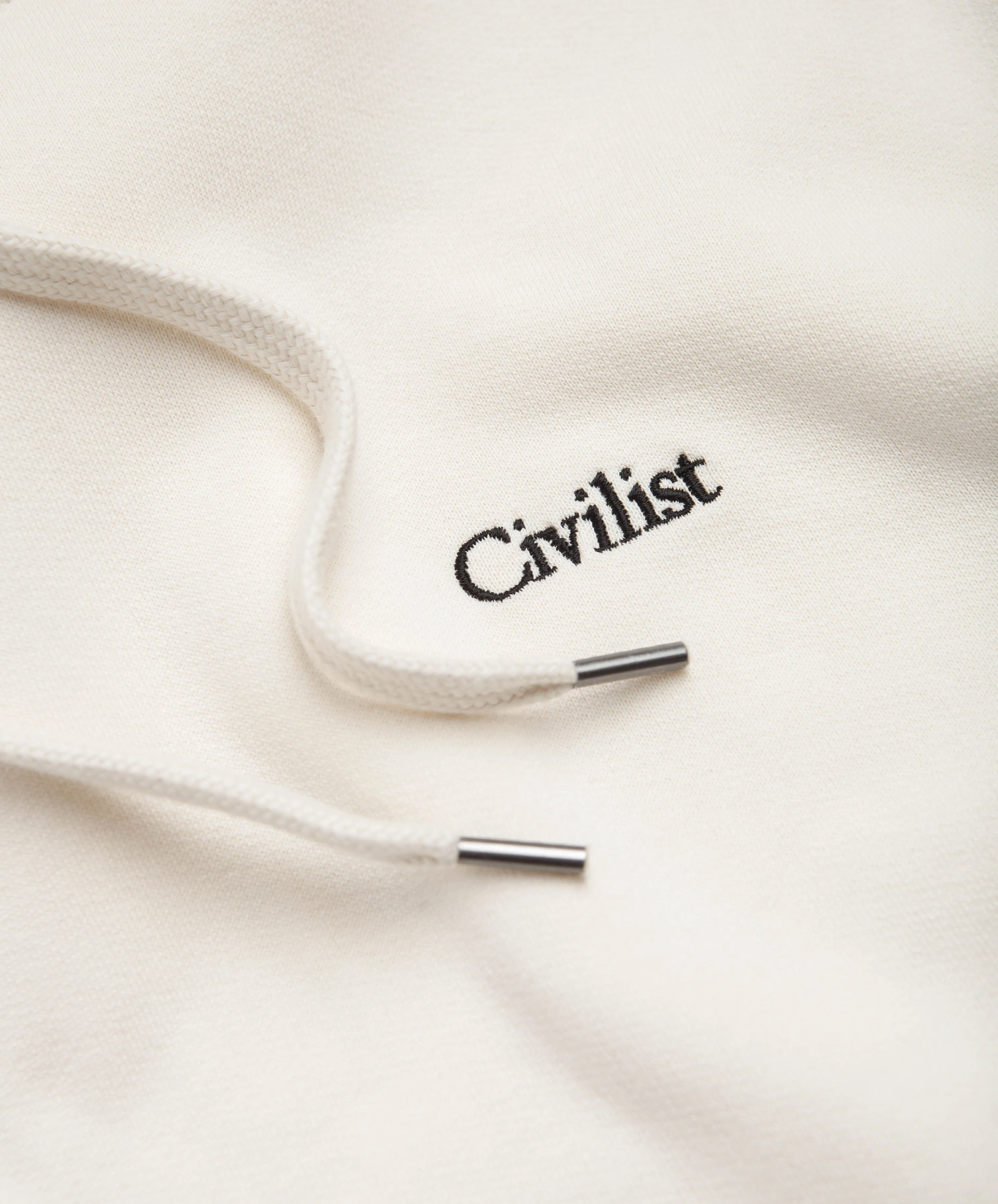 Civilist Mini Logo Hoodie - Pristine