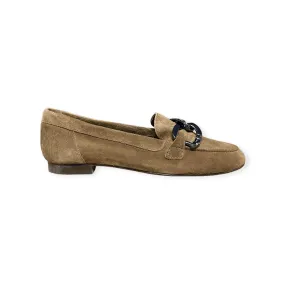 CLASP HAZELNUT SUEDE