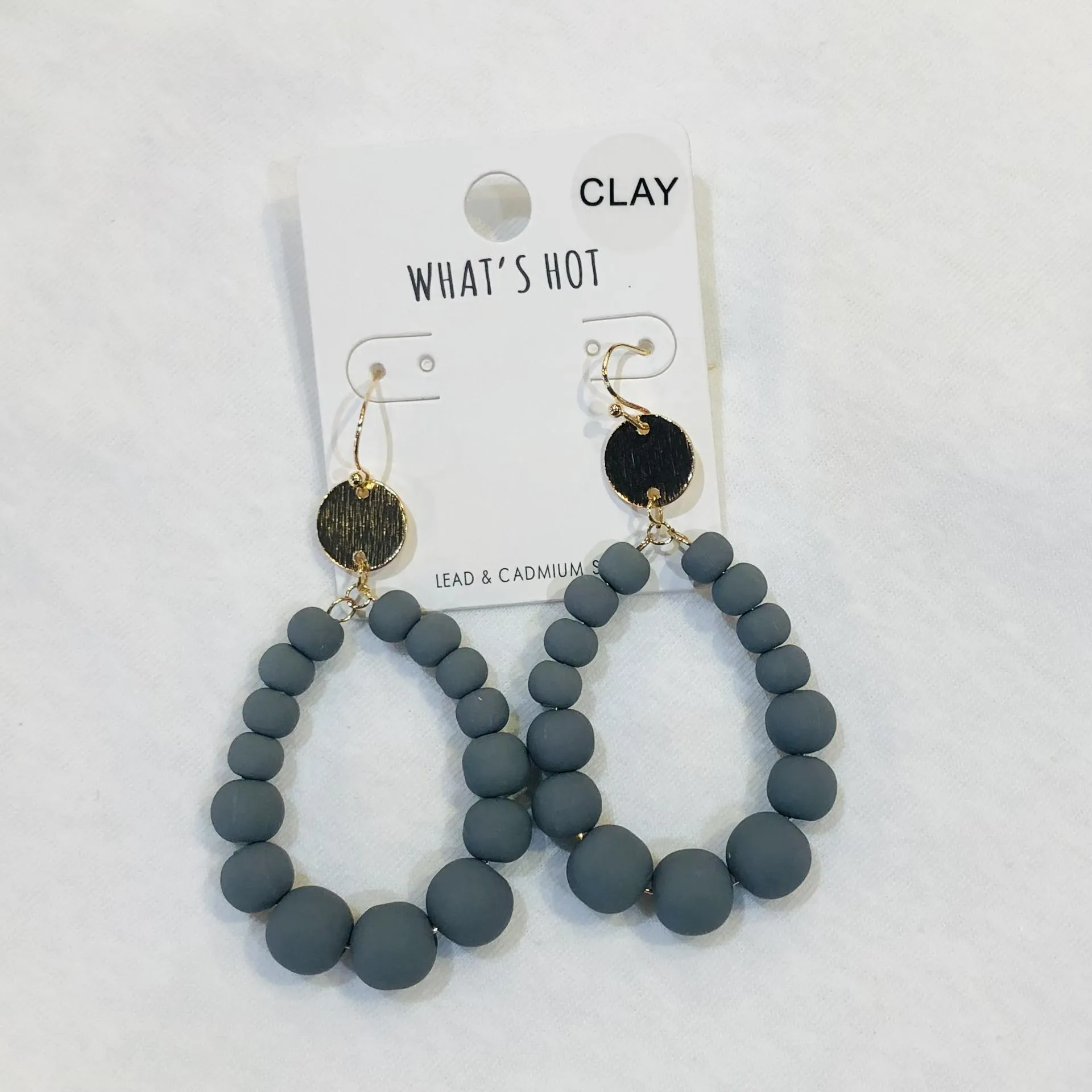 Clay Beaded Earring