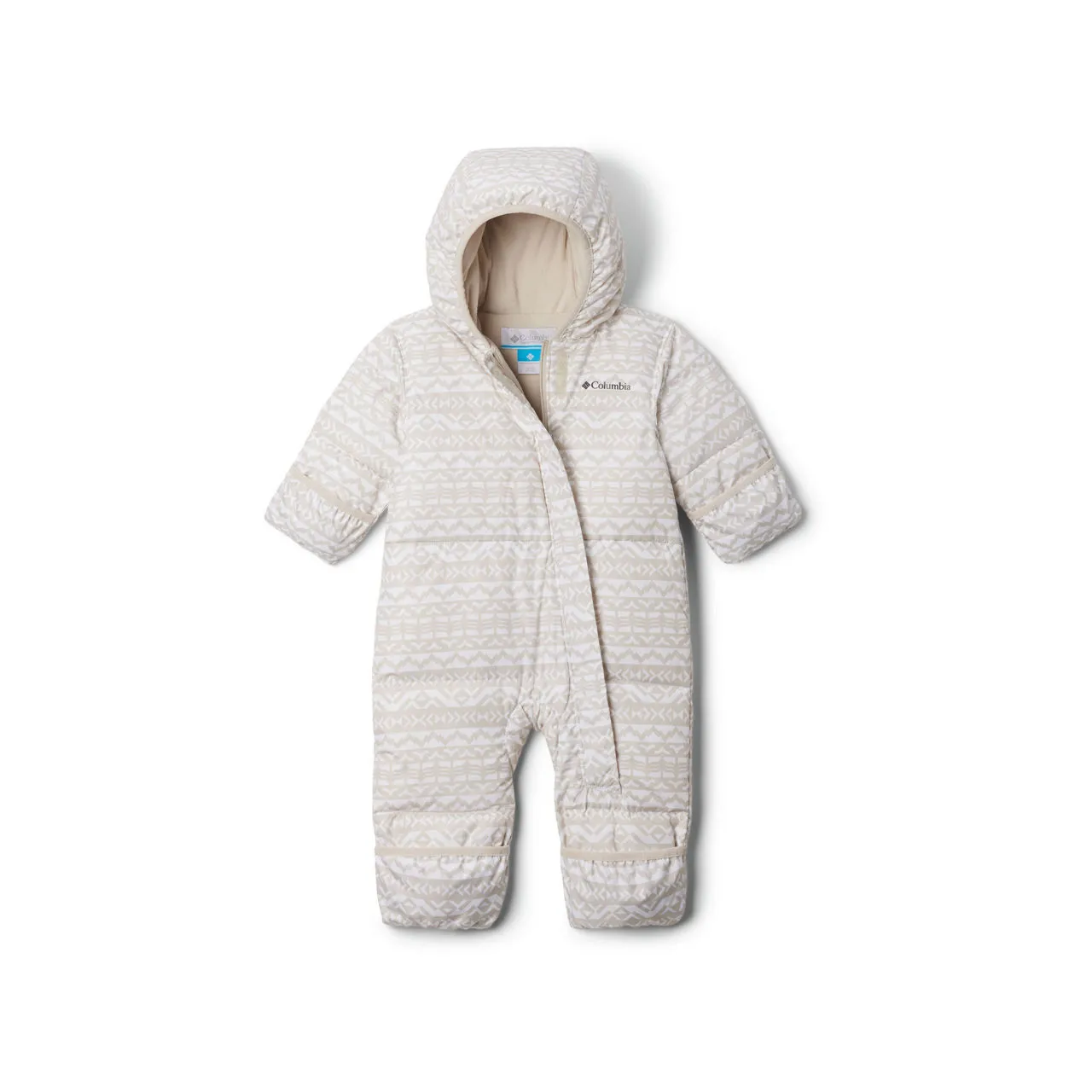 COLUMBIA Snuggly Bunny™ II Insulated Bunting Bodysuit - White