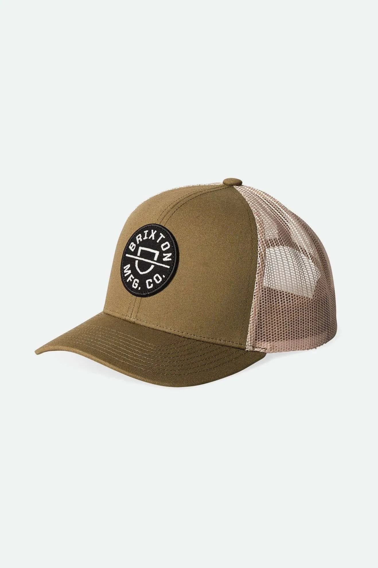 Crest Netplus Trucker Hat - Vetiver/Khaki