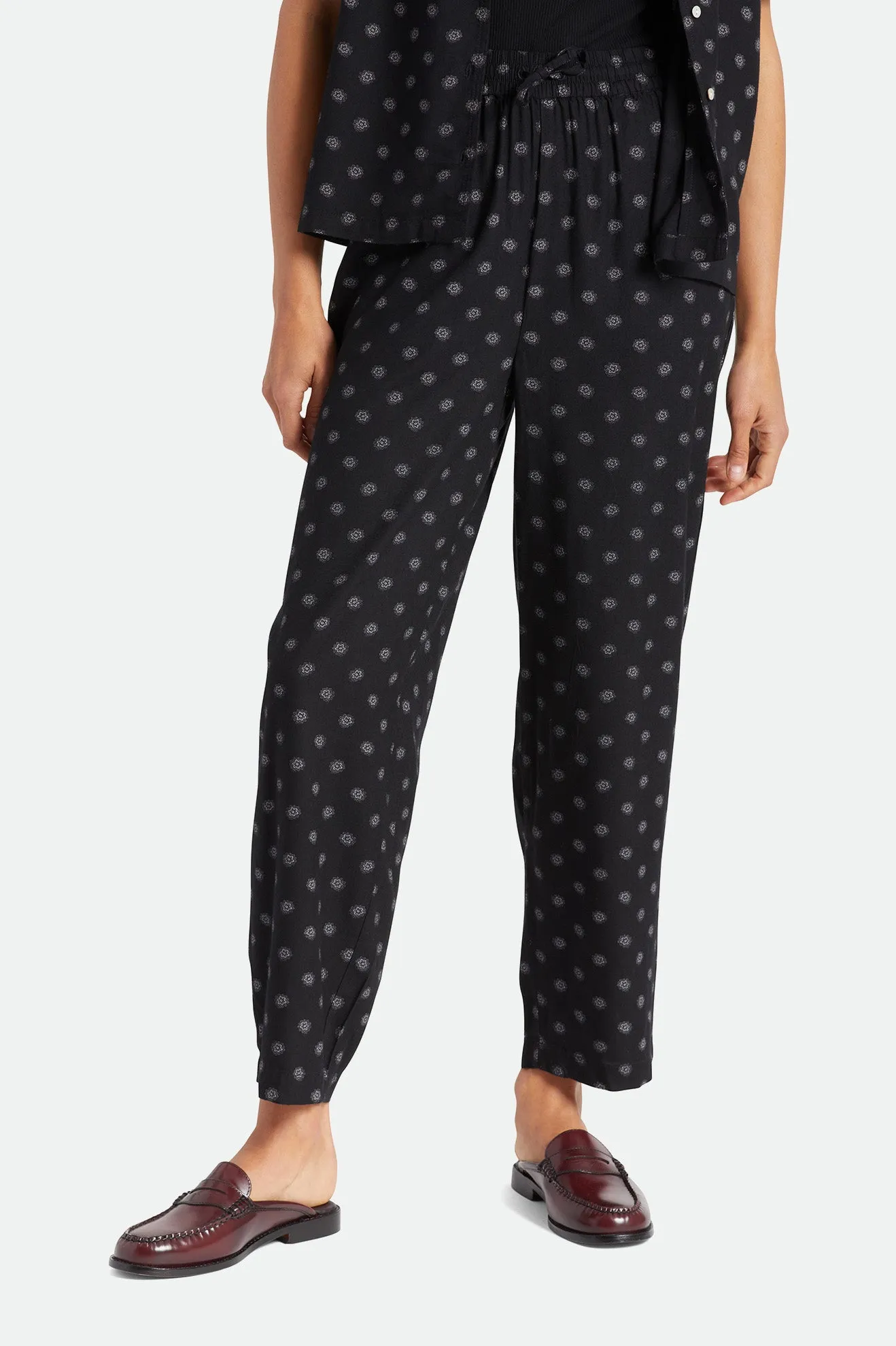 Daisy Dot Pant - Black