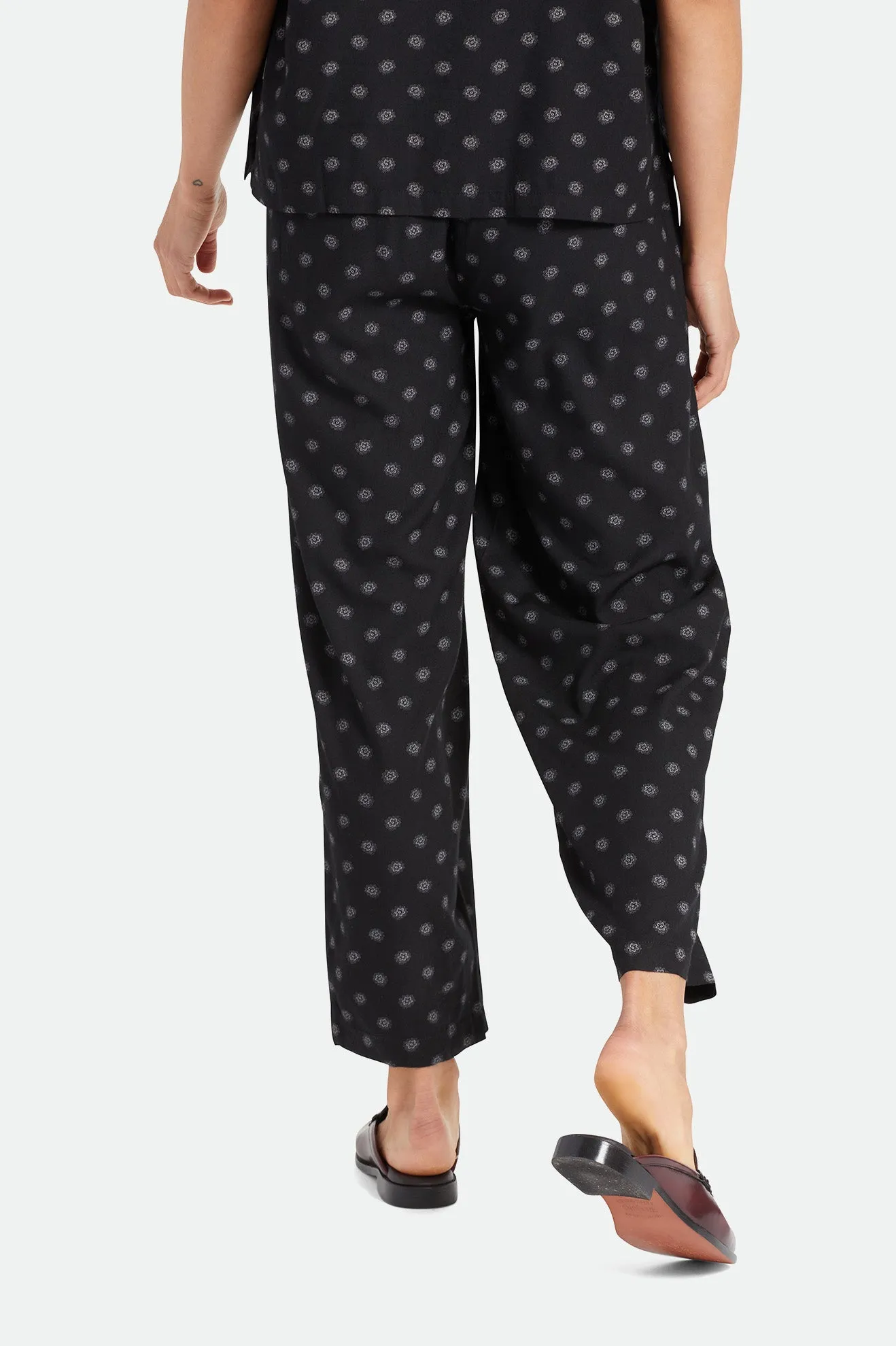 Daisy Dot Pant - Black