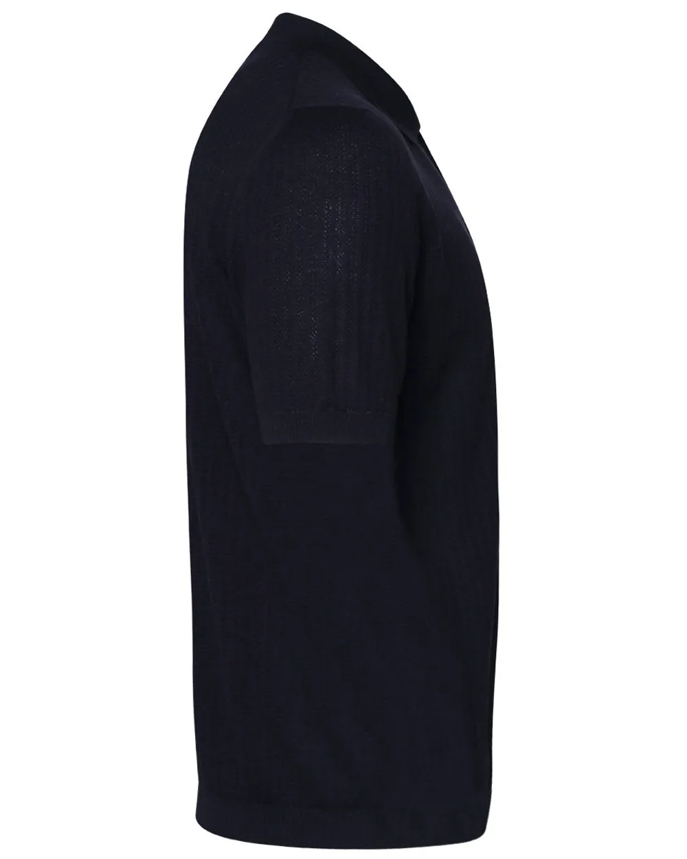 Dark Navy Quarter Zip Polo